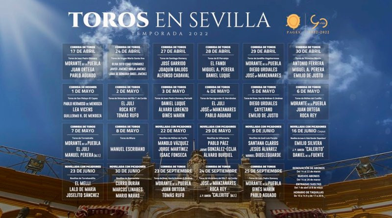 Carteles Sevilla 2022. OFICIAL