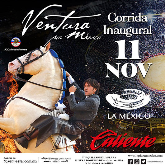Banner méxico df. corrida inaugural 11 noviembre