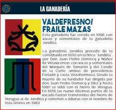 CARTEL S. ISIDRO 3ª GANADERÍA