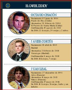 San iisdro cartel 12 toreros
