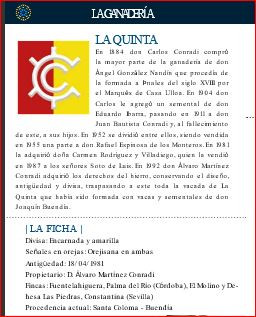 CARTEL SAN ISIDRO 14. GANADERÍA.
