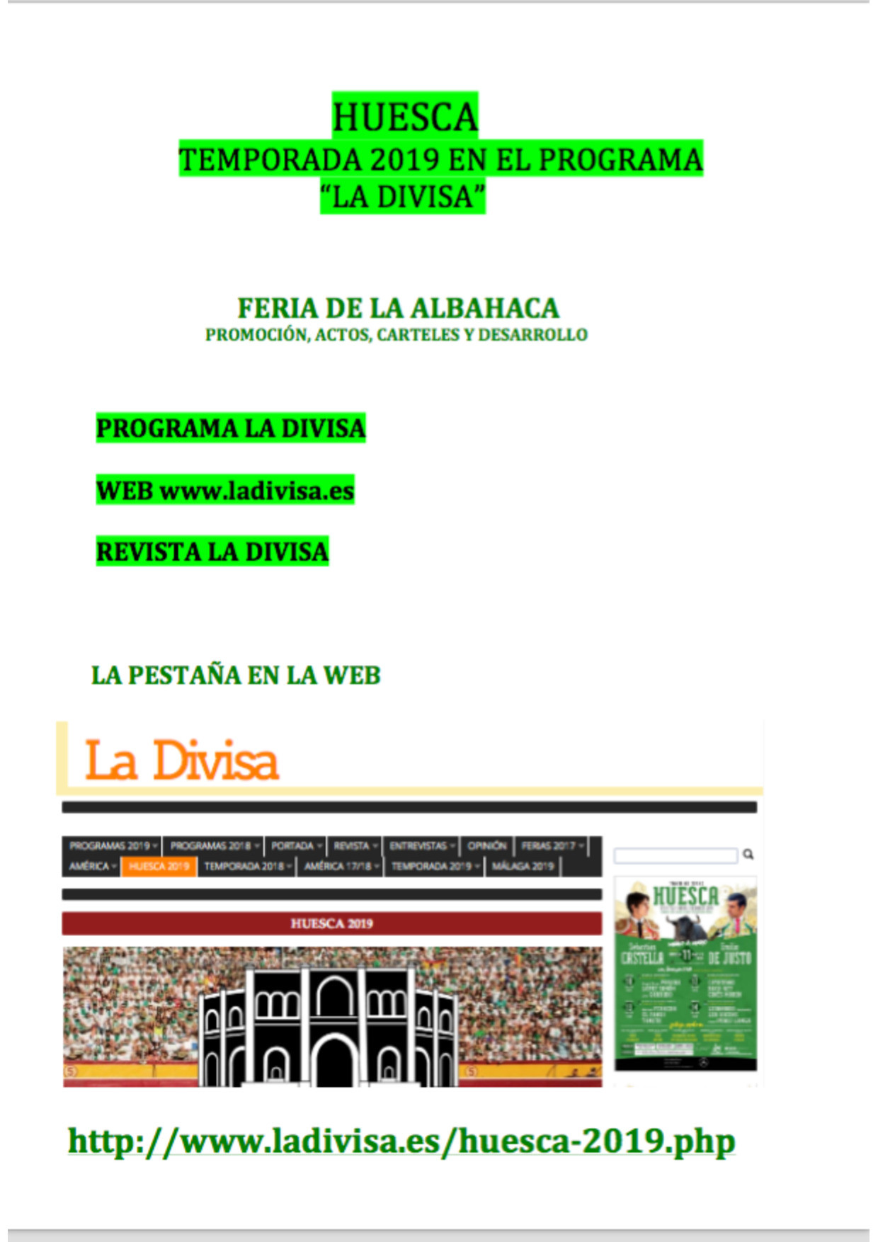 HUESCA2019.DOSSIERCOMPLETODEACCIONES