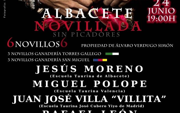 Cartel Novillada Albacete