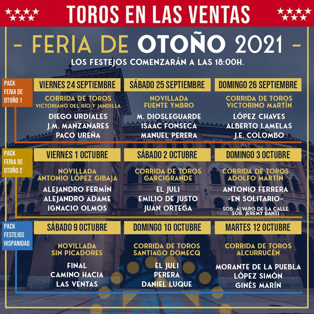 Cartel feria de otou00f1o