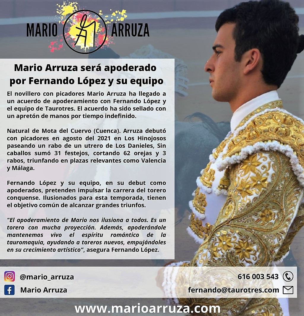 Mario arruza. WhatsApp Image 2022 03 16 at 10.12.27 AM