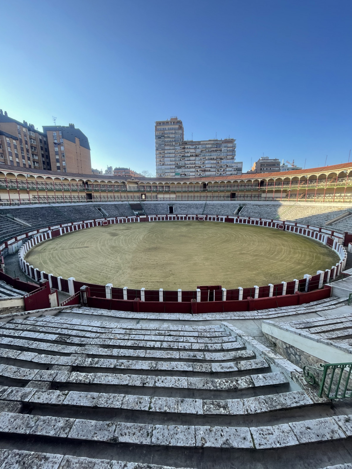 Plaza de toros Valladolid interior